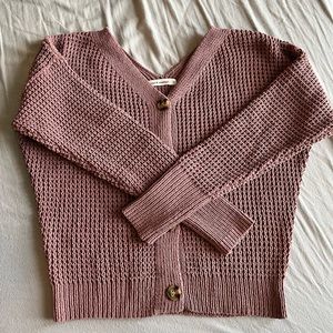 Moon and Madison cropped cardigan